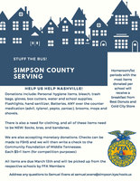 Help us help Nashville! - STUFF THE BUS!