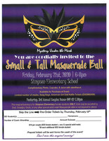 Small & Tall Masquerade Ball